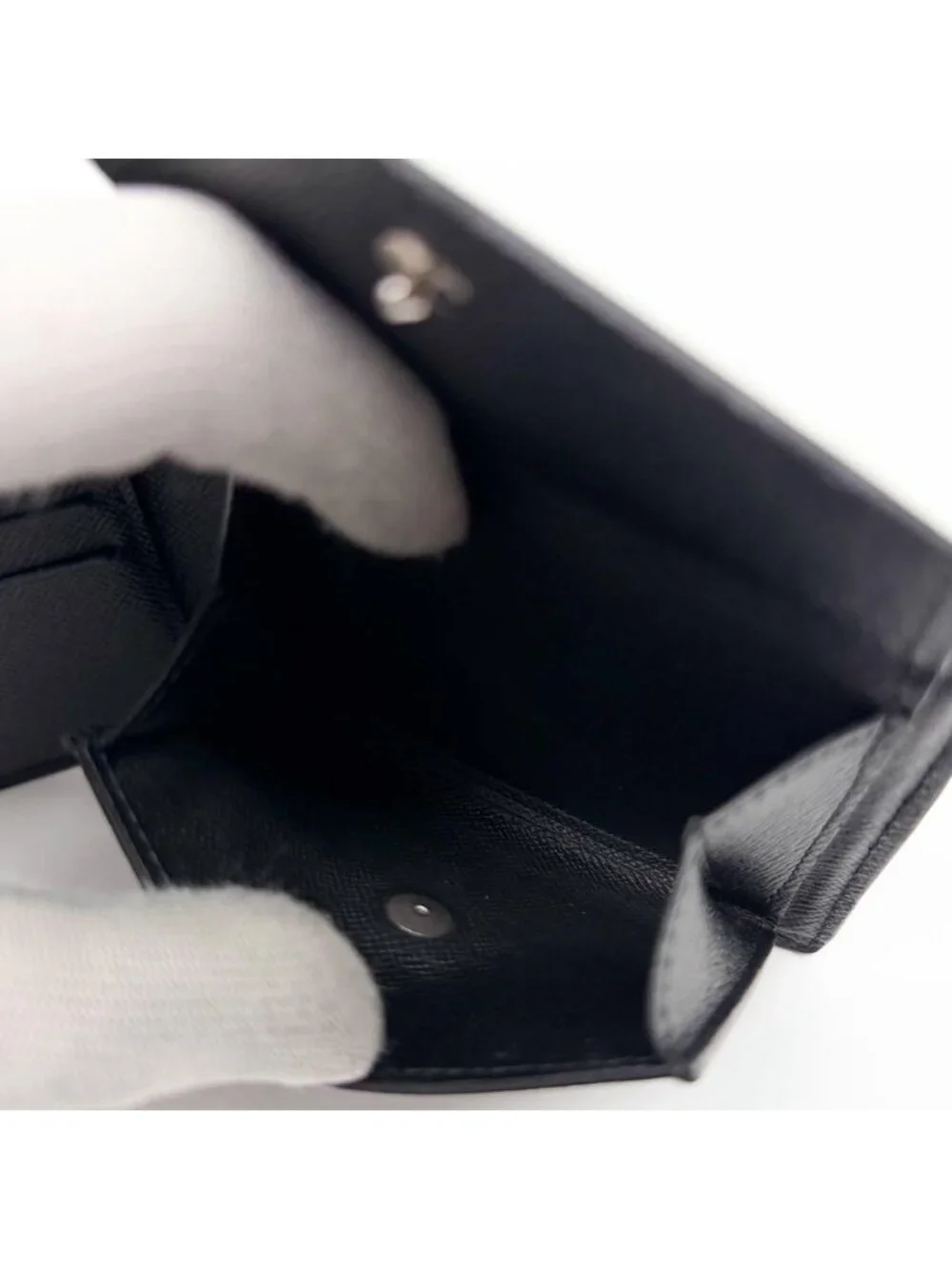Louis Vuitton Portefeuille Marco NM Black Leather Wallet